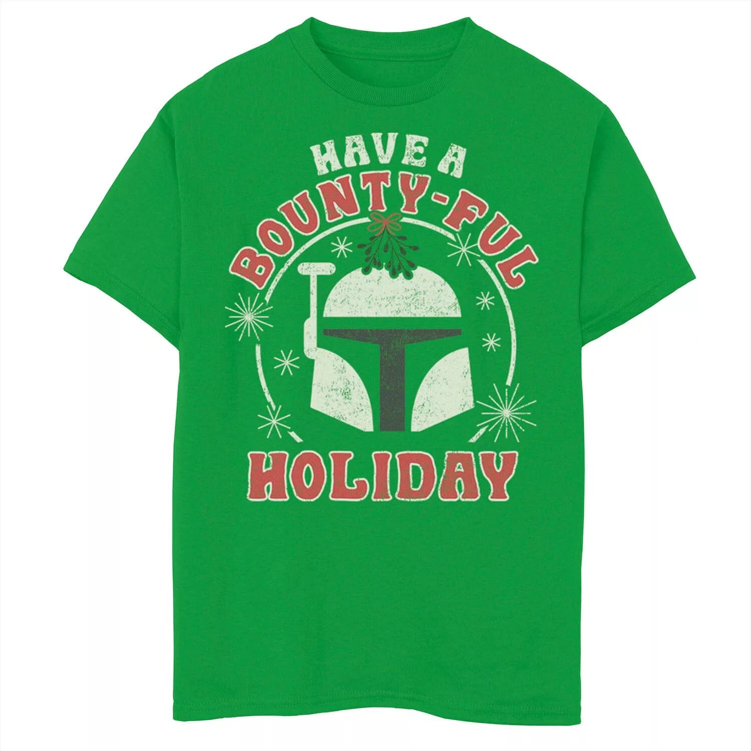 Рождественская футболка с рисунком Бобы Фетта для мальчиков 8–20 лет «Звездные войны» Licensed Character
Рождественская футболка с рисунком Бобы Фетта для мальчиков 8–20 лет «Звездные войны» Licensed Character