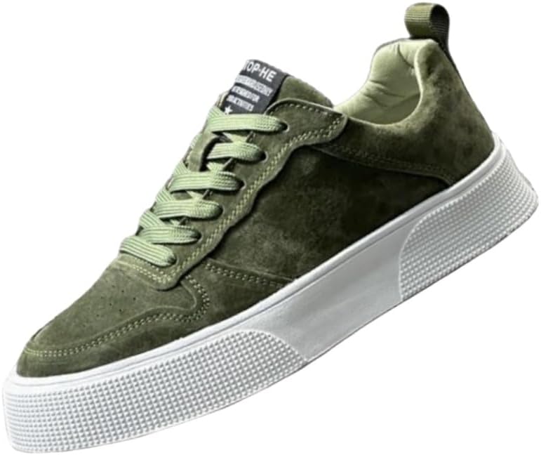 Мужские стильные спортивные кроссовки на плоской подошве больших размеров- легкие, удобные, противоскользящие и прочные. Подходят для активного отдыха и повседневного использования Fmshi, зеленый
Мужские стильные спортивные кроссовки на плоской подошве больших размеров- легкие, удобные, противоскользящие и прочные. Подходят для активного отдыха и повседневного использования Fmshi, зеленый