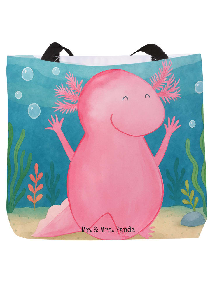 Mr. & Mrs. Panda Сумка-шоппер с изображением аксолотля и надписью Hurra, белого цвета, без слогана
Mr. & Mrs. Panda Сумка-шоппер с изображением аксолотля и надписью Hurra, белого цвета, без слогана