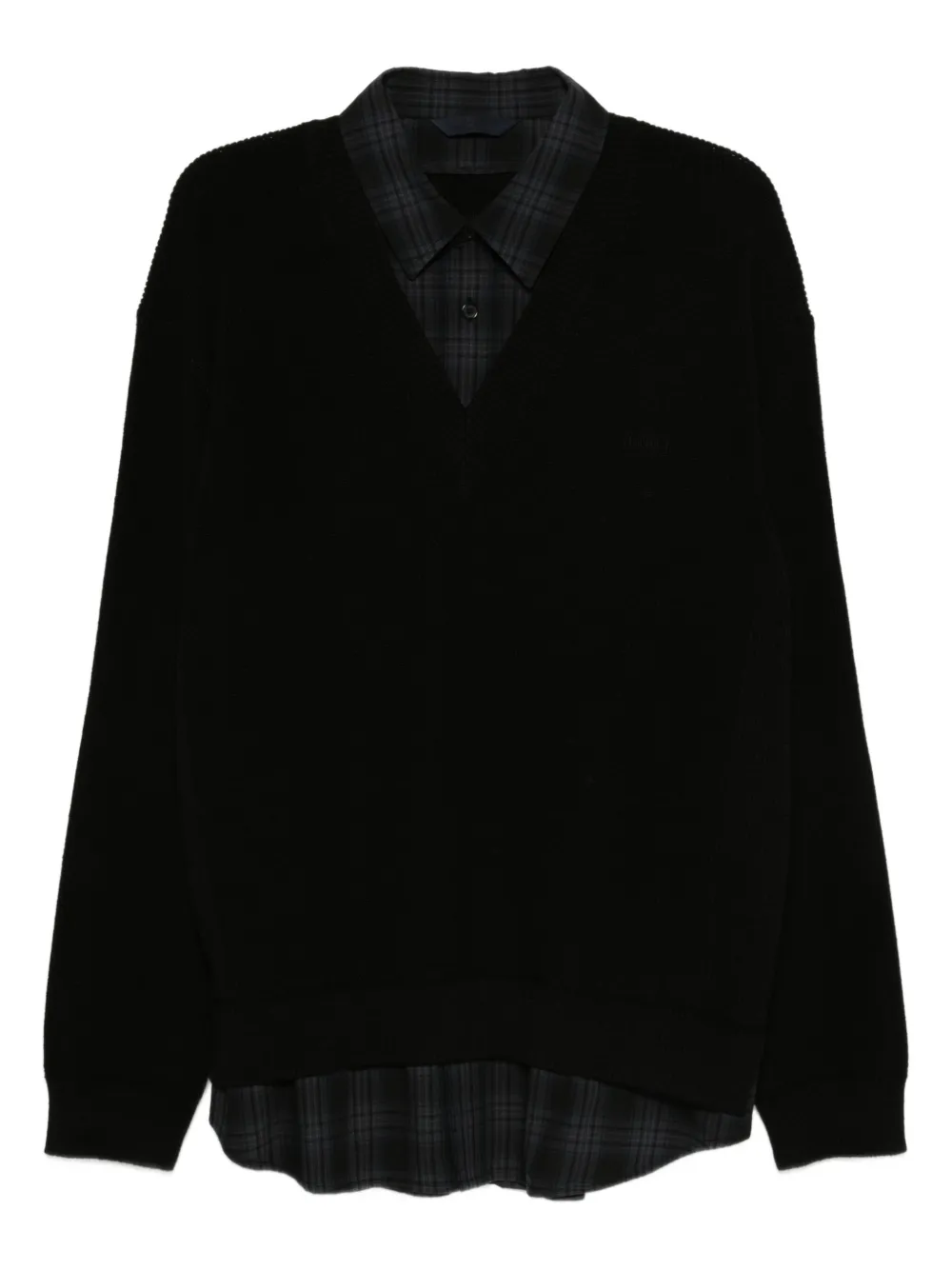 Многослойный свитер Juun.J, черный
Многослойный свитер Juun.J, черный