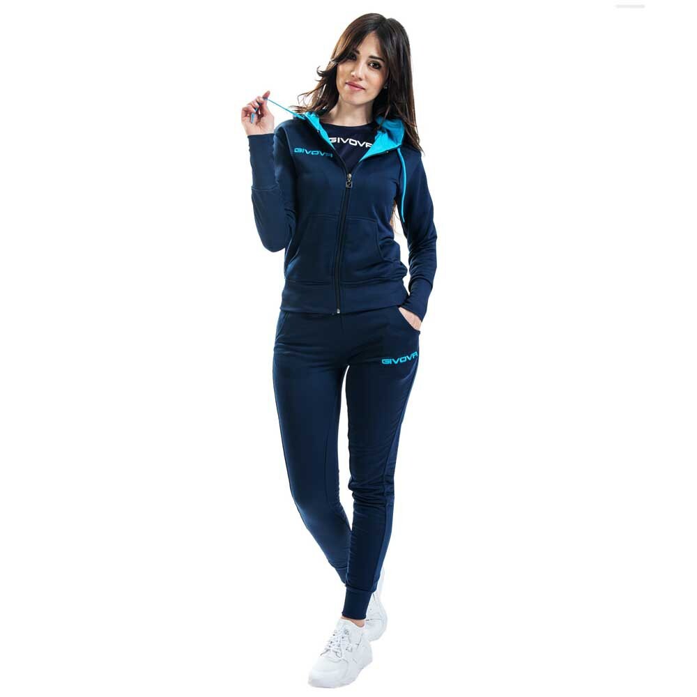 Спортивный костюм Givova Lady, синий
Спортивный костюм Givova Lady, синий