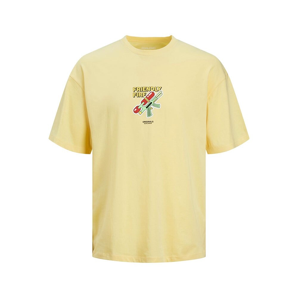 Футболка с коротким рукавом Jack & Jones Blockpop, желтый 
Футболка с коротким рукавом Jack & Jones Blockpop, желтый