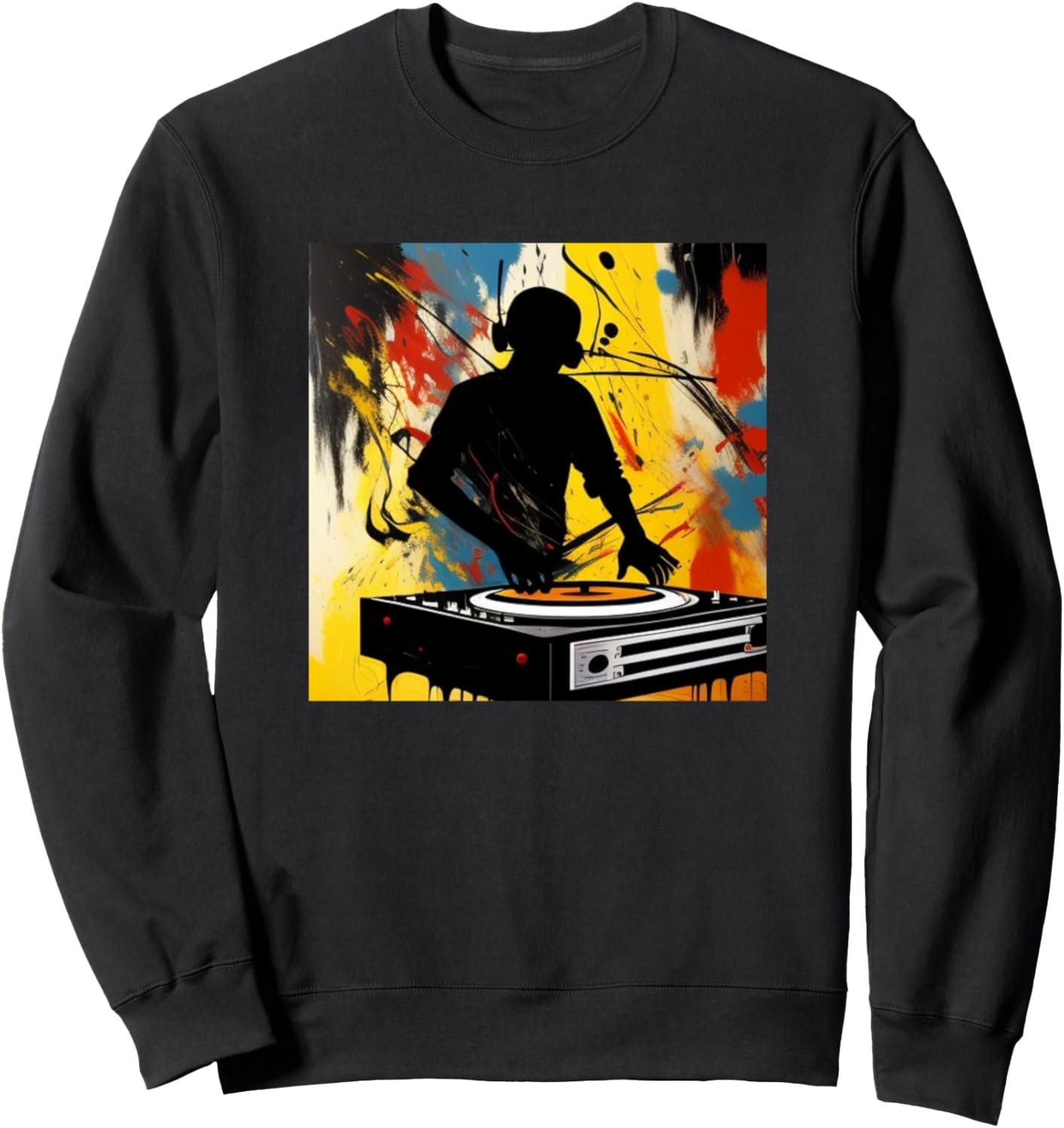 Толстовка с изображением диджея Ди Джоки и красочного проигрывателя виниловых пластинок Dj Turntable Discjockey Men Women Kids | Boys Gift, черный
Толстовка с изображением диджея Ди Джоки и красочного проигрывателя виниловых пластинок Dj Turntable Discjockey Men Women Kids | Boys Gift, черный