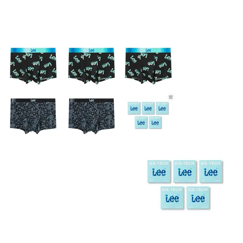 Lee Подарочный набор мужского белья 5 пар
Lee Подарочный набор мужского белья 5 пар