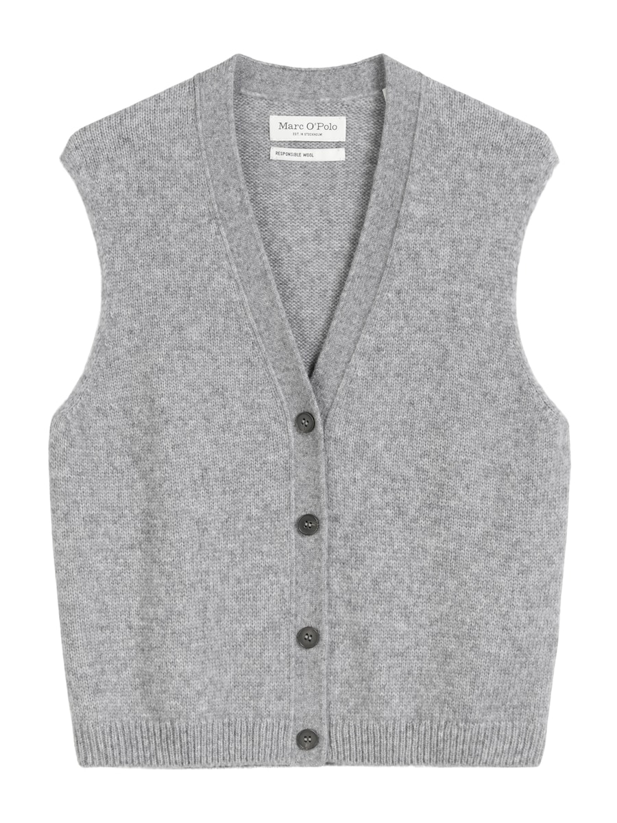 Вязаный жилет Marc O'Polo, Mottled Grey
Вязаный жилет Marc O'Polo, Mottled Grey