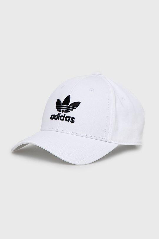Хлопковая бейсболка adidas Originals, белый
Хлопковая бейсболка adidas Originals, белый