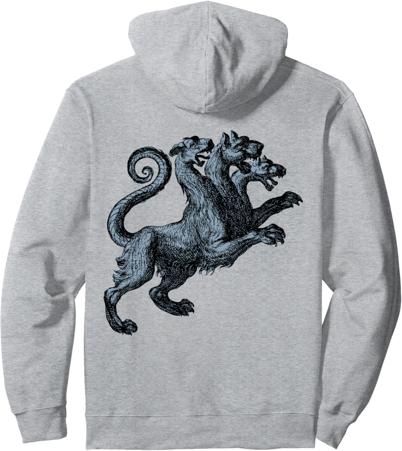 Винтажная толстовка с изображением Цербера, адской гончей и трех собак из греческой мифологии, серая Three Headed Dog Cerberus Greek Mythology
Винтажная толстовка с изображением Цербера, адской гончей и трех собак из греческой мифологии, серая Three Headed Dog Cerberus Greek Mythology