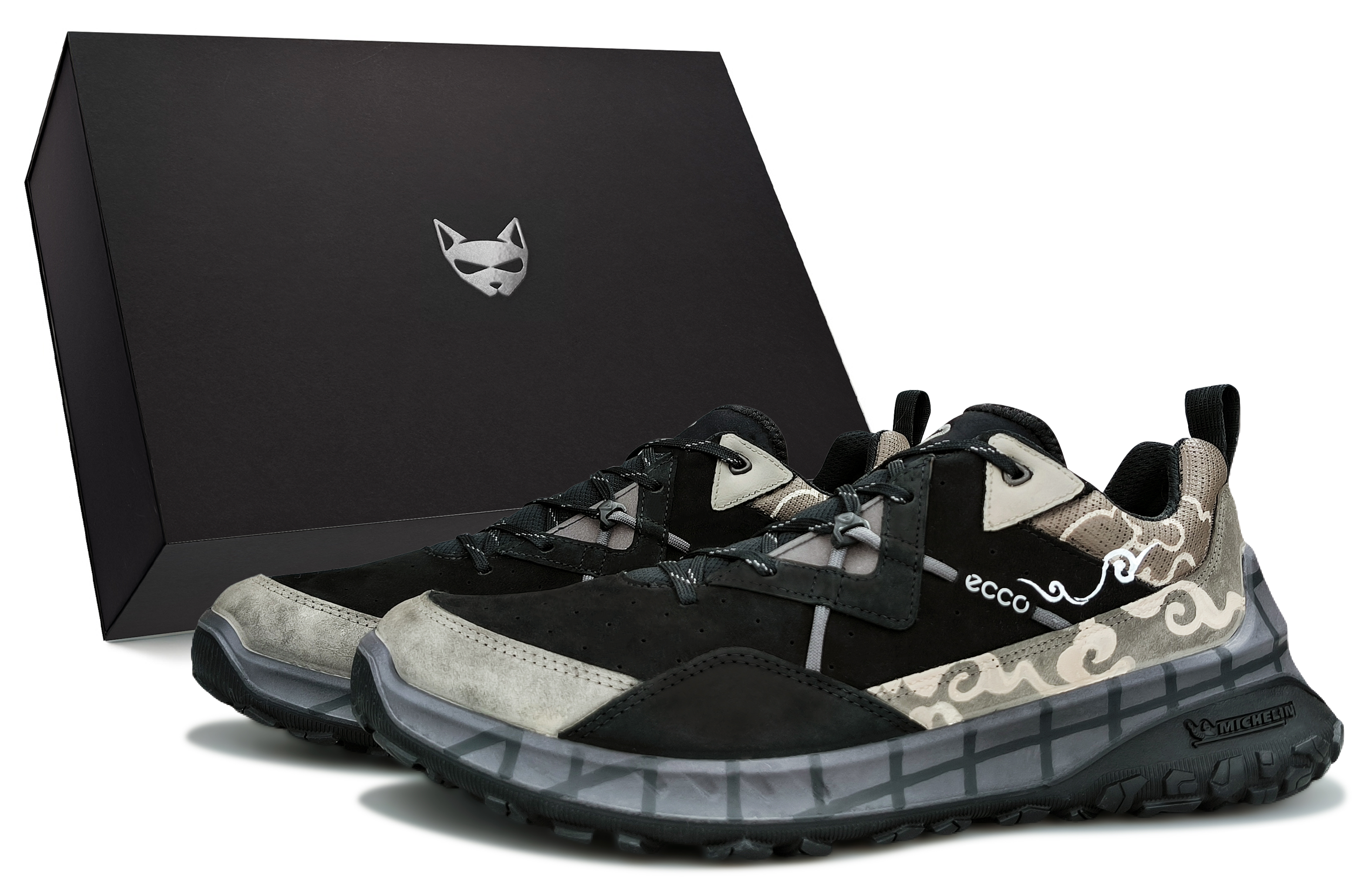 Ecco Повседневные кроссовки мужские low top, черный коричневый
Ecco Повседневные кроссовки мужские low top, черный коричневый