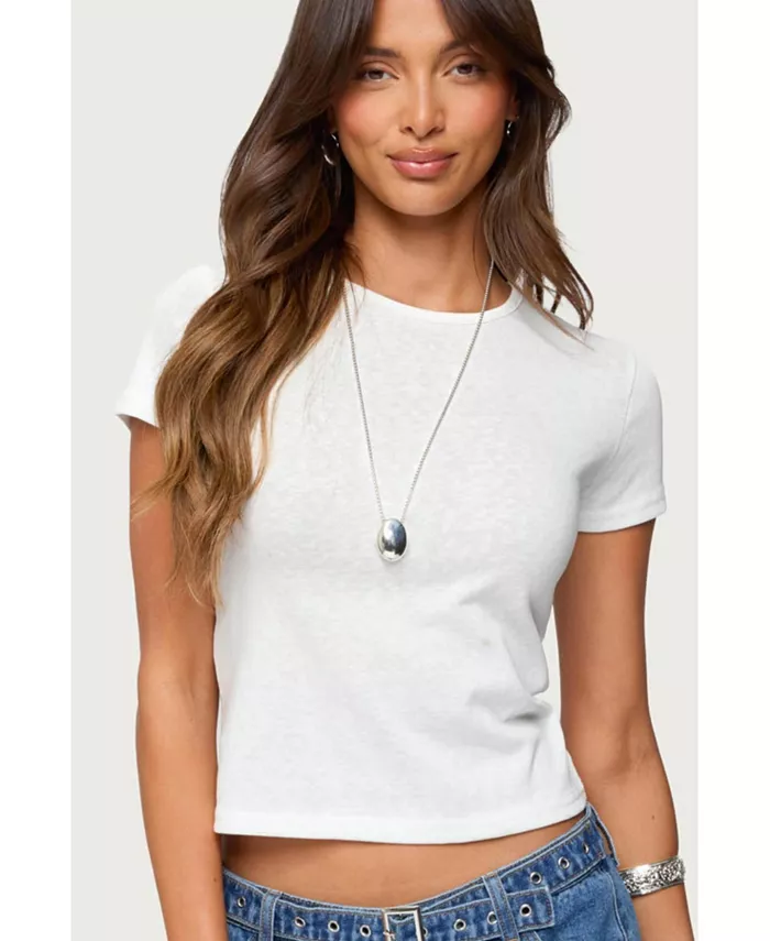 Женская полупрозрачная футболка Nikkey Edikted, белый
Женская полупрозрачная футболка Nikkey Edikted, белый