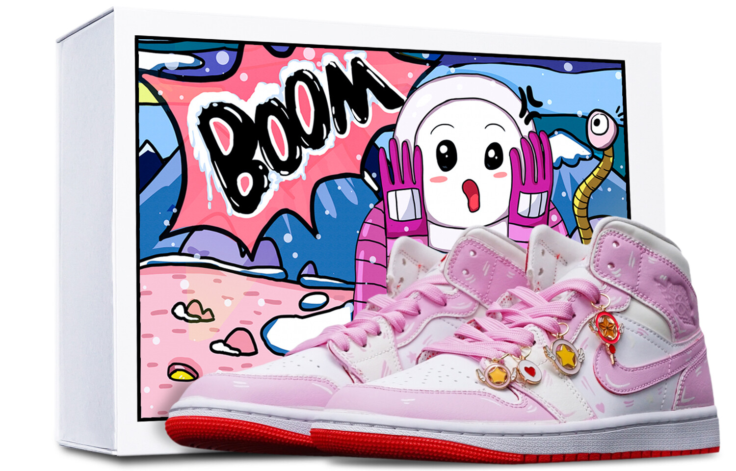 Кроссовки Air JORDAN 1 Vintage Basketball Shoes Women's High-Top Pink/off White
Кроссовки Air JORDAN 1 Vintage Basketball Shoes Women's High-Top Pink/off White