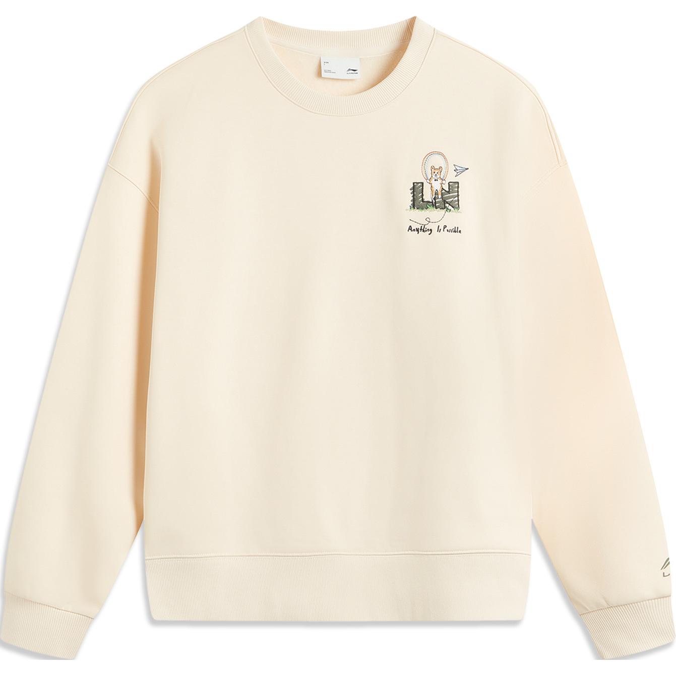 LINING Толстовка Sports Life Collection женская Swan White
LINING Толстовка Sports Life Collection женская Swan White