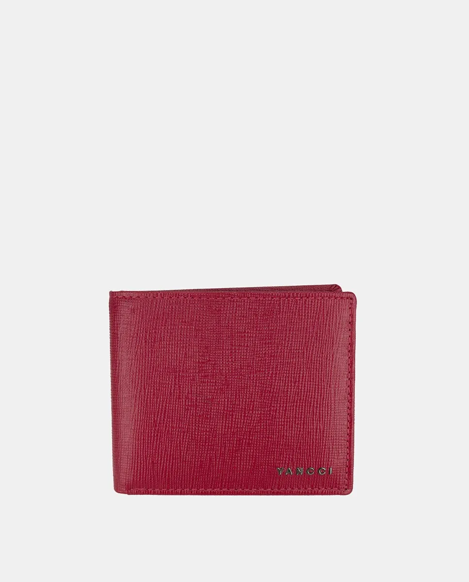 Мужской американский кошелек YANCCI с металлическим логотипом, красный
Мужской американский кошелек YANCCI с металлическим логотипом, красный