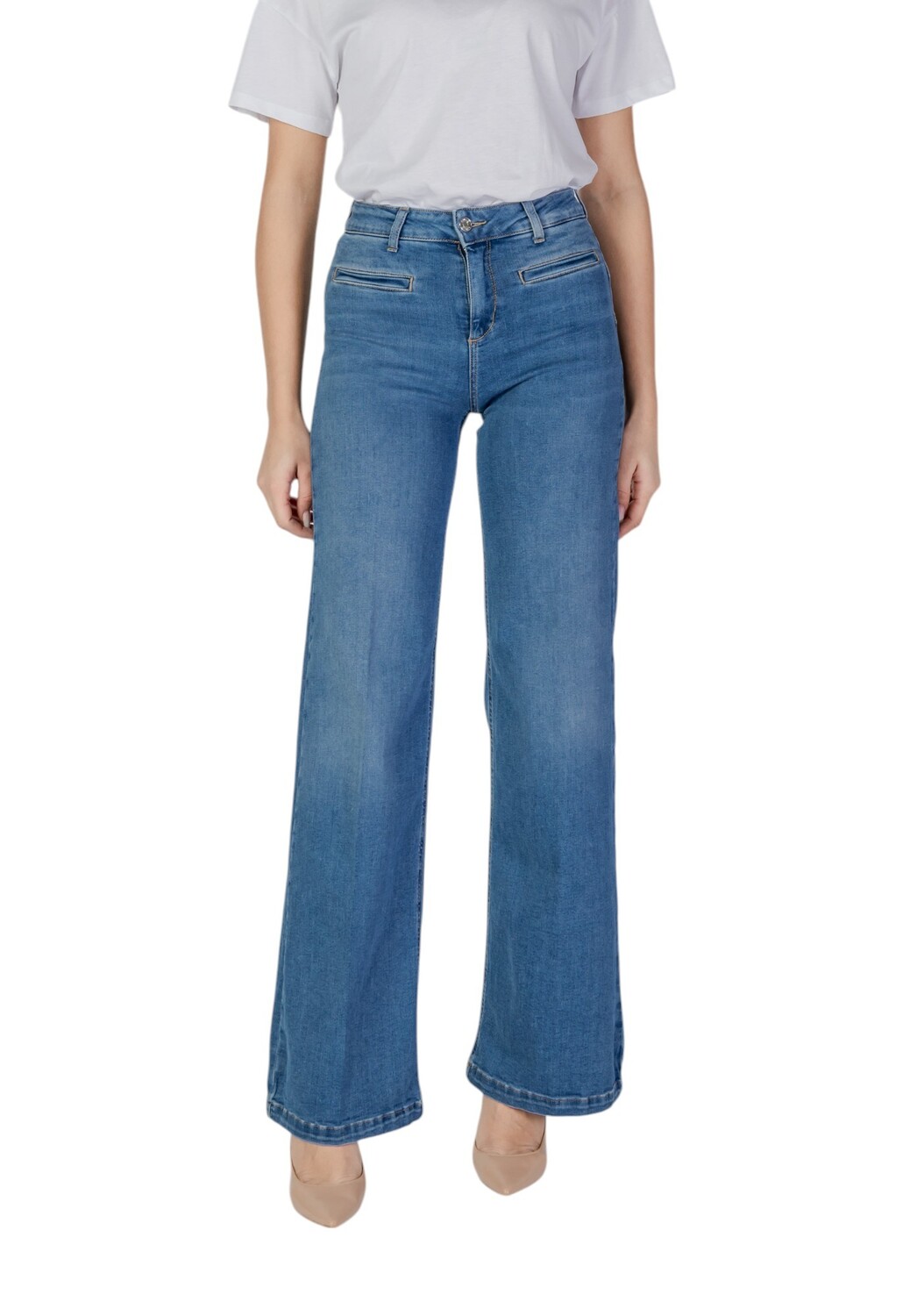 Джинсы-клеш Liu Jo свободного кроя, синий
Джинсы-клеш Liu Jo свободного кроя, синий