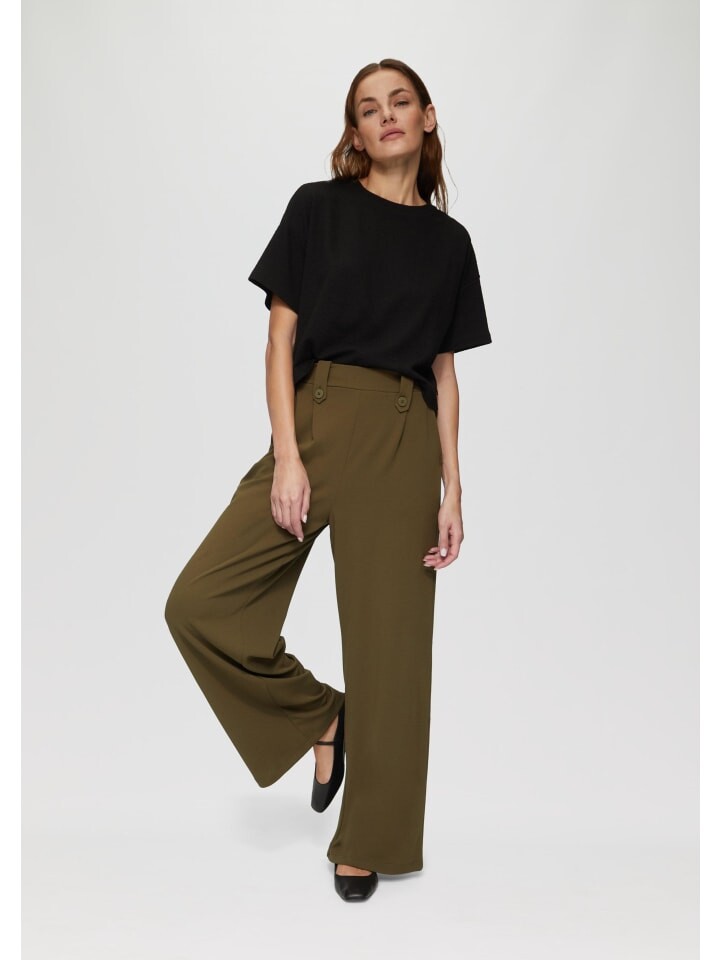 Тканевые брюки QS lang, оливковый
Тканевые брюки QS lang, оливковый