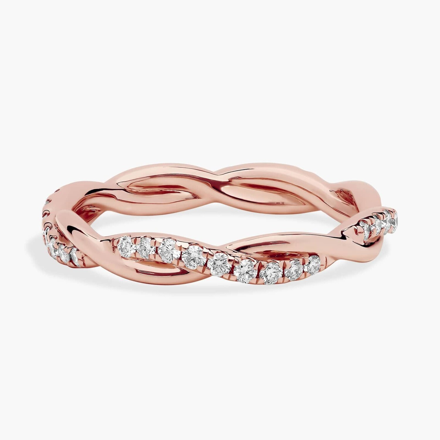 Кольцо Petite Twist Diamond Eternity из 14-каратного розового золота (1/3 карата) Blue Nile
Кольцо Petite Twist Diamond Eternity из 14-каратного розового золота (1/3 карата) Blue Nile