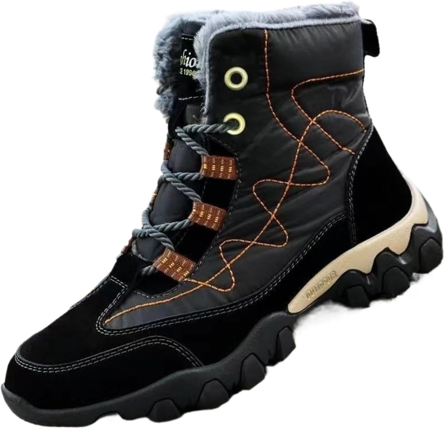 Мужские зимние ботинки Azttoztto с шнуровкой, высокие термоутепленные водонепроницаемые ботинки с толстой подошвой, прочные нескользящие ботинки для холодной погоды для мужчин, черный
Мужские зимние ботинки Azttoztto с шнуровкой, высокие термоутепленные водонепроницаемые ботинки с толстой подошвой, прочные нескользящие ботинки для холодной погоды для мужчин, черный