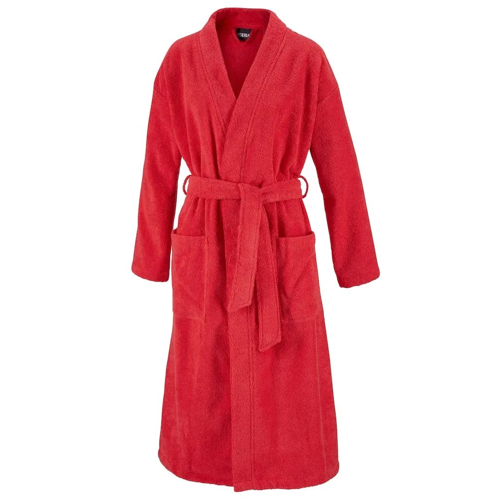 Унисекс-халат для купания Топаз, идеальный для сауны и спа, гостиничный халат, утренний халат 1 шт., для женщин и мужчин, в кимоно-стиле Egeria, красный
Унисекс-халат для купания Топаз, идеальный для сауны и спа, гостиничный халат, утренний халат 1 шт., для женщин и мужчин, в кимоно-стиле Egeria, красный