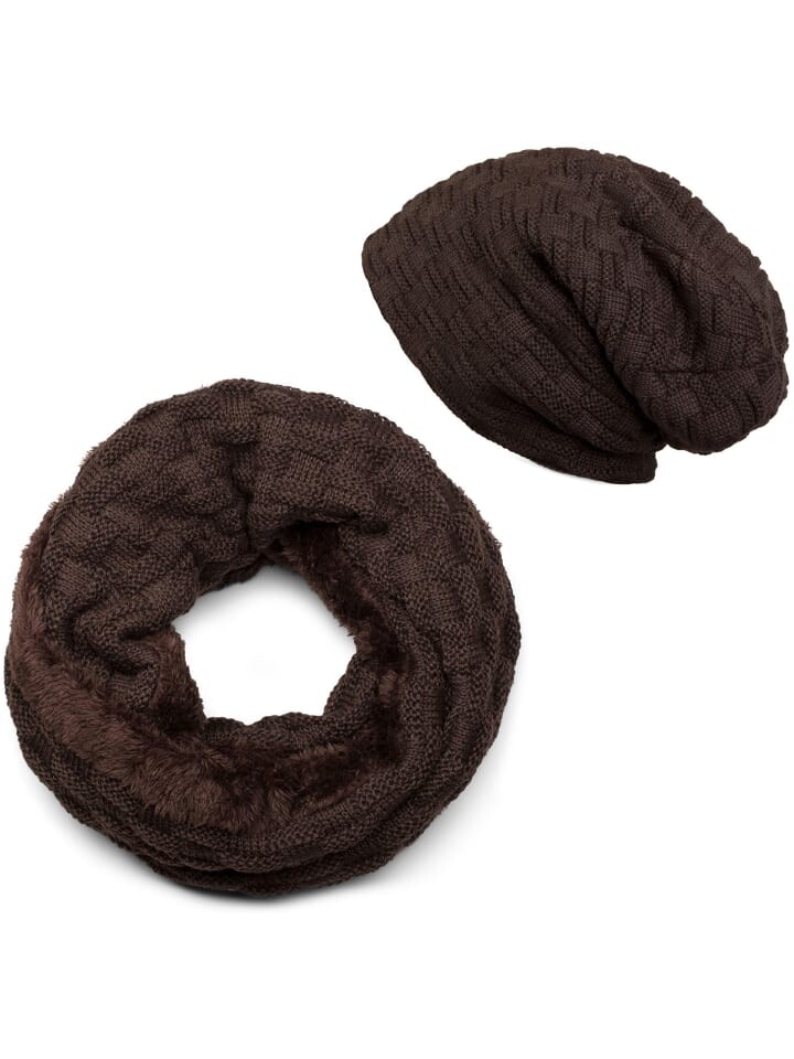 Шарф styleBREAKER, темно-коричневый
Шарф styleBREAKER, темно-коричневый