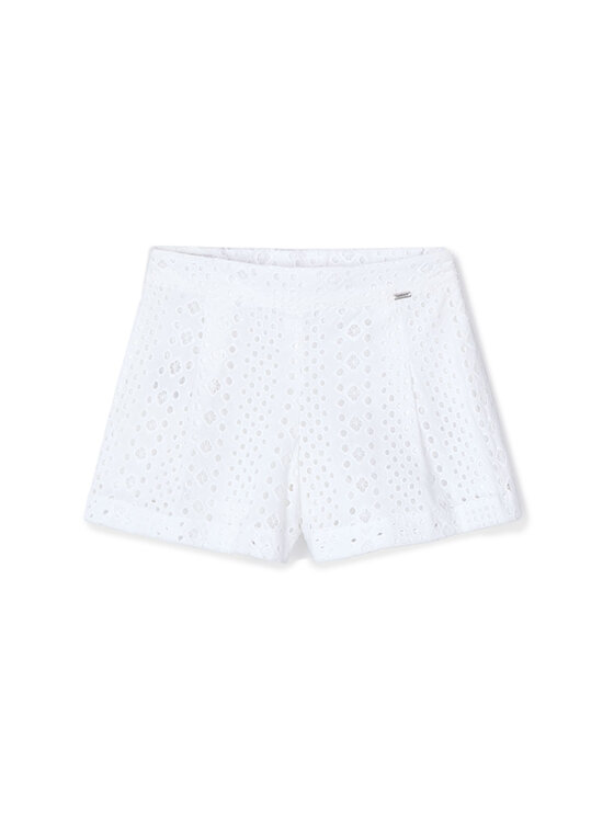 Шорты из ткани обычного кроя 3285 Mayoral, белый
Шорты из ткани обычного кроя 3285 Mayoral, белый