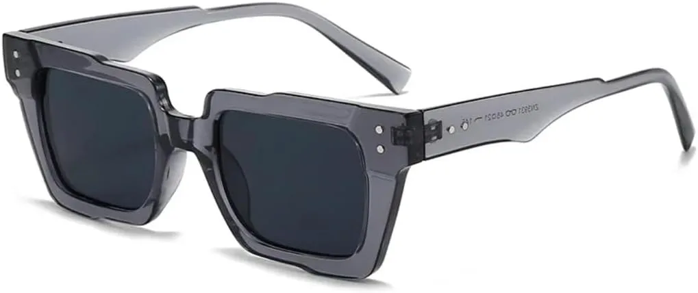 Винтажные солнцезащитные очки с толстыми дужками для женщин и мужчин, модные, с рисунком «рисовый маникюр», защита от УФ-излучения UV400 VFDHN, Gray Gray
Винтажные солнцезащитные очки с толстыми дужками для женщин и мужчин, модные, с рисунком «рисовый маникюр», защита от УФ-излучения UV400 VFDHN, Gray Gray