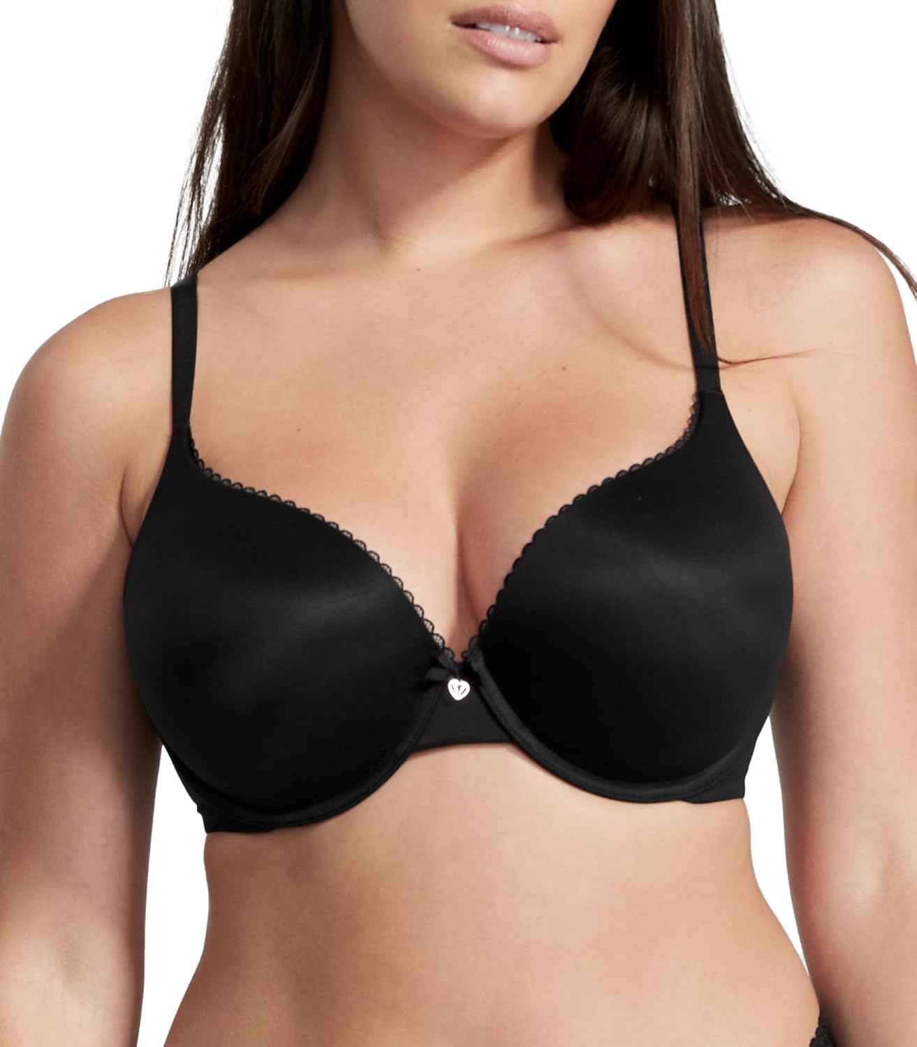 Бюстгальтер Victoria's Body by Victoria с полным покрытием и эффектом пуш-ап Victoria's Secret, Black Smooth
Бюстгальтер Victoria's Body by Victoria с полным покрытием и эффектом пуш-ап Victoria's Secret, Black Smooth