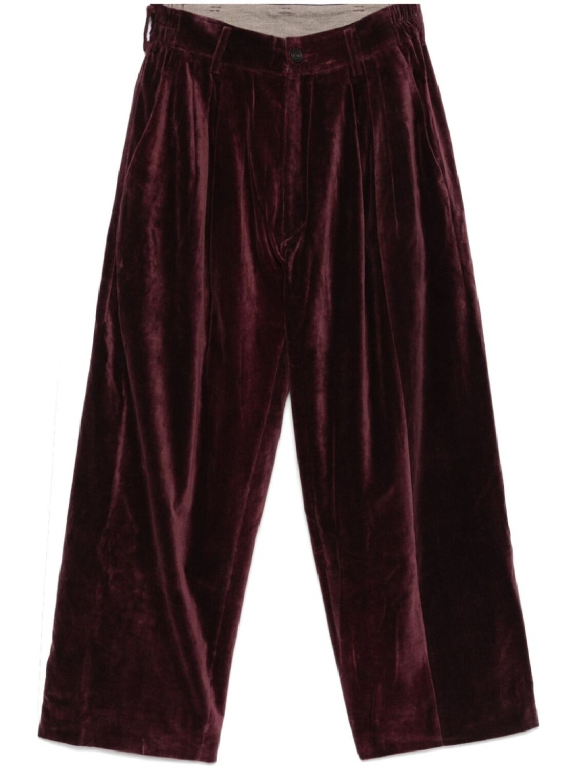 Ziggy Chen бархатные брюки, красный 
Ziggy Chen бархатные брюки, красный