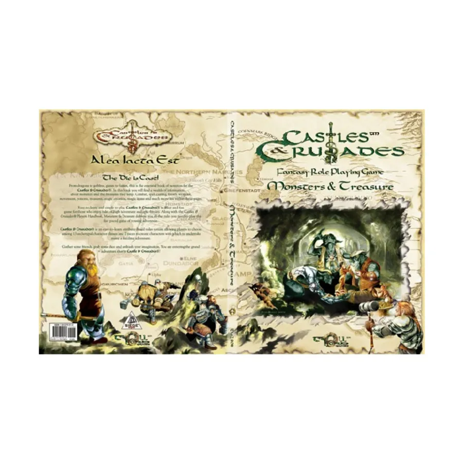 Monsters & Treasure (1st Printing), Castles & Crusades - Core Rules, твердый переплет
Monsters & Treasure (1st Printing), Castles & Crusades - Core Rules, твердый переплет