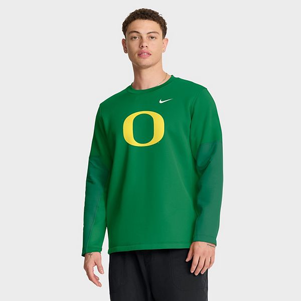 Мужская зеленая футболка Oregon Ducks 2025 Sideline Coach Therma-Fit с длинным рукавом Nike
Мужская зеленая футболка Oregon Ducks 2025 Sideline Coach Therma-Fit с длинным рукавом Nike