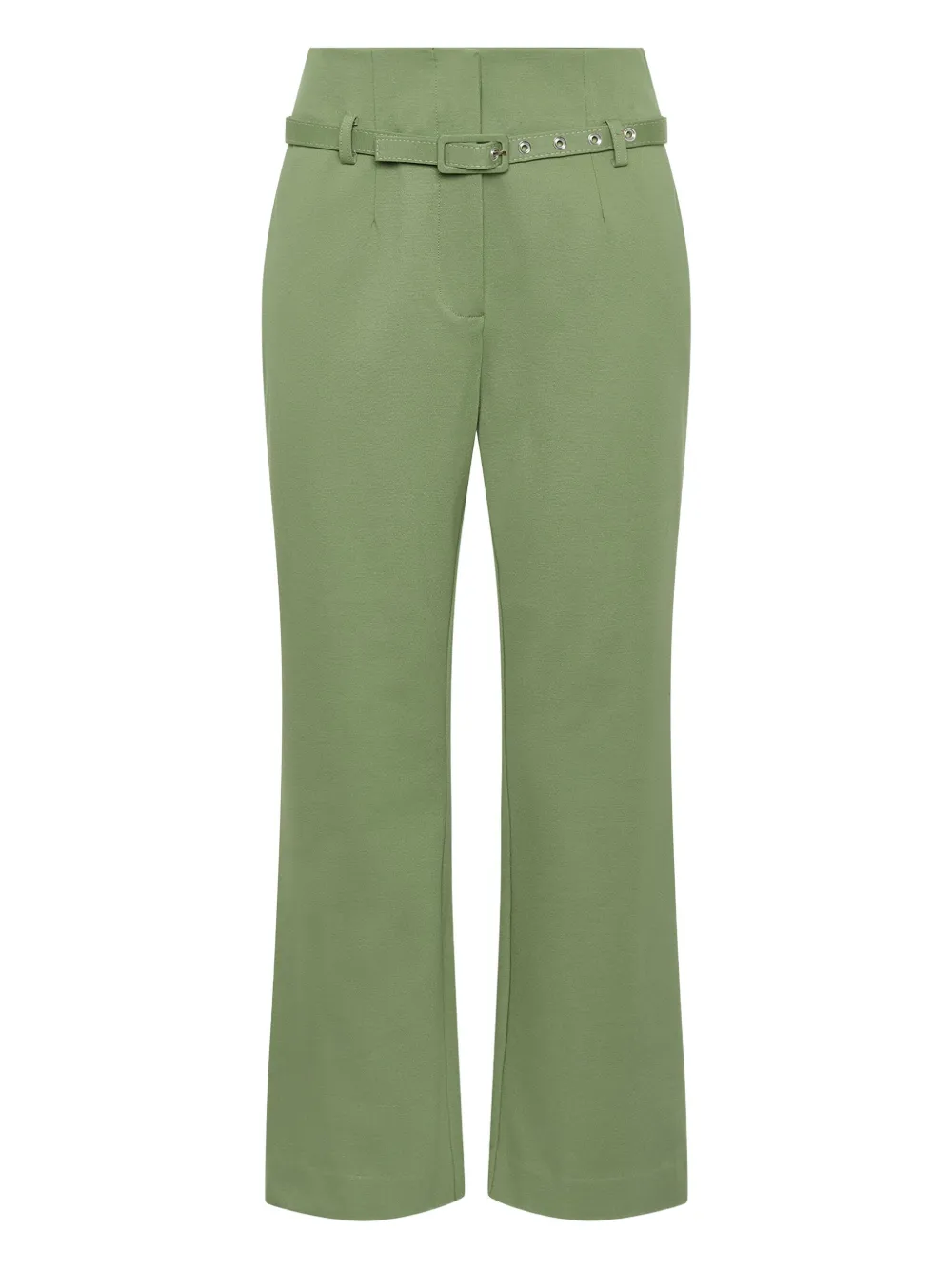 Прямые брюки с поясом MALIPARMI, зеленый
Прямые брюки с поясом MALIPARMI, зеленый