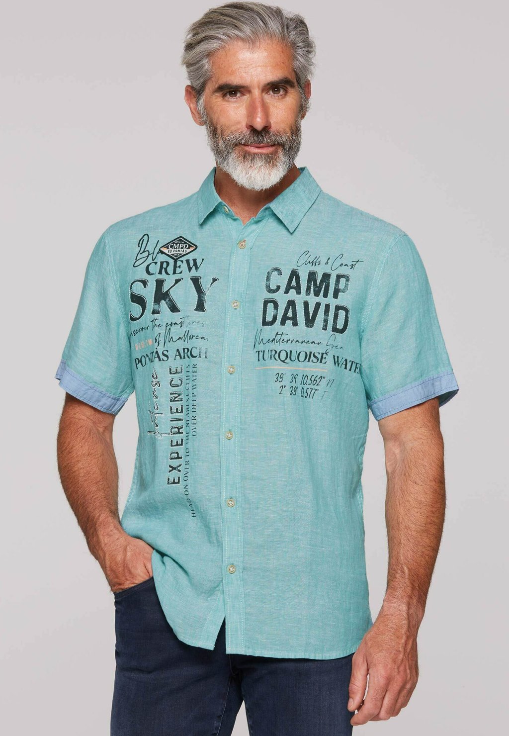 Рубашка Camp David, мятный
Рубашка Camp David, мятный