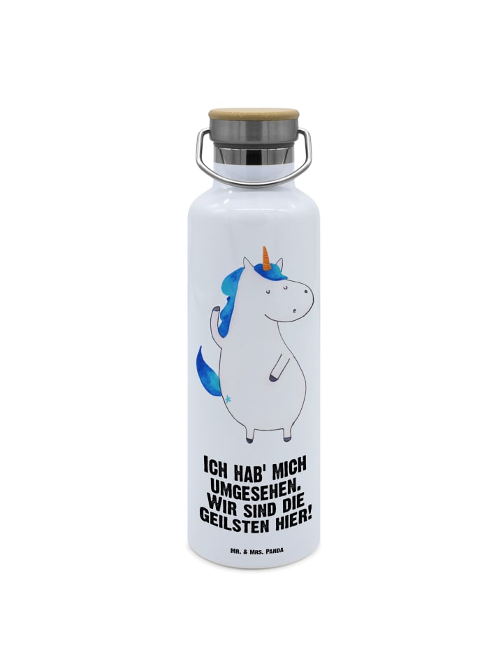 Mr. & Mrs. Panda Бутылка для воды с изображением человечка-единорога и надписью белого цвета
Mr. & Mrs. Panda Бутылка для воды с изображением человечка-единорога и надписью белого цвета