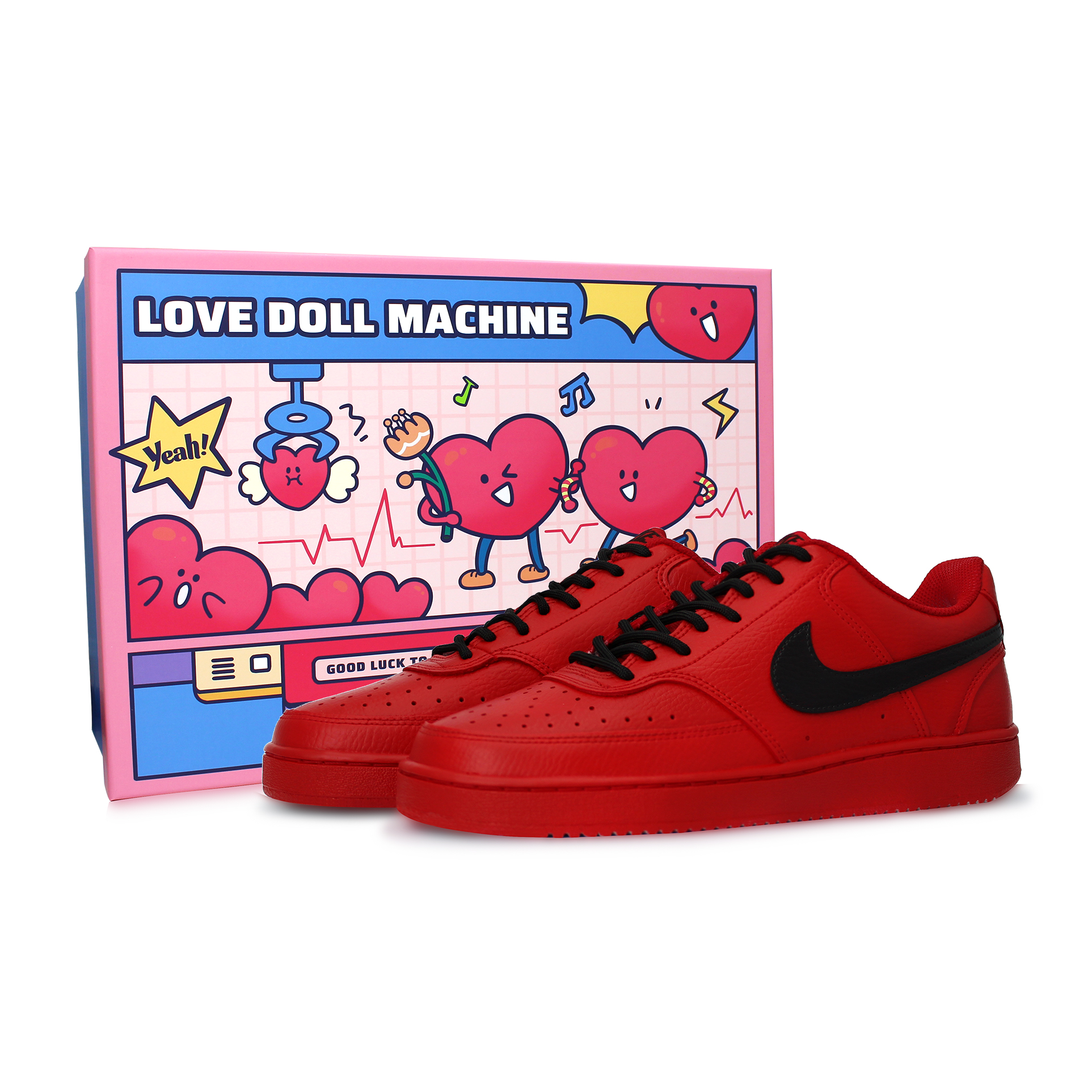 Nike Кроссовки для скейтбординга Court Vision 1, мужские, низкие, красные, черные
Nike Кроссовки для скейтбординга Court Vision 1, мужские, низкие, красные, черные