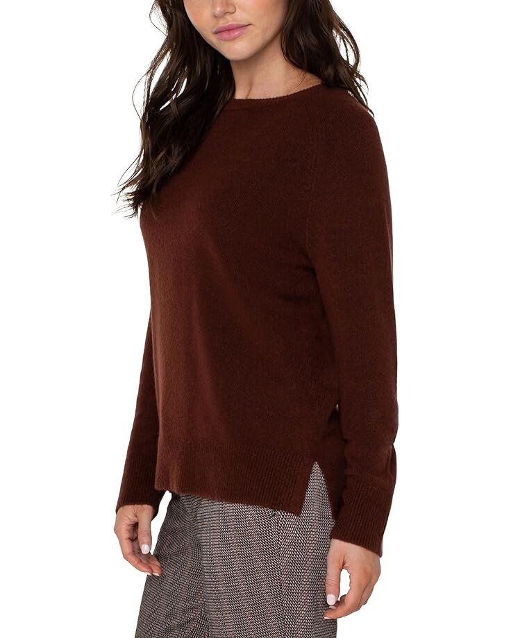 Свитер Liverpool Los Angeles Long Sleeve Raglan Sweater w/ Side Slit, цвет Brunette Heather
Свитер Liverpool Los Angeles Long Sleeve Raglan Sweater w/ Side Slit, цвет Brunette Heather