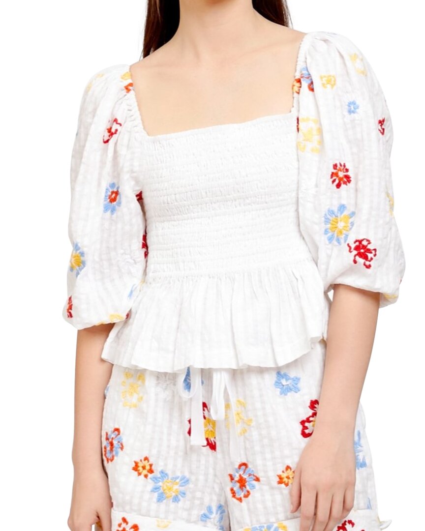 Таня Тейлор Эмма Топ Tanya Taylor, белый
Таня Тейлор Эмма Топ Tanya Taylor, белый