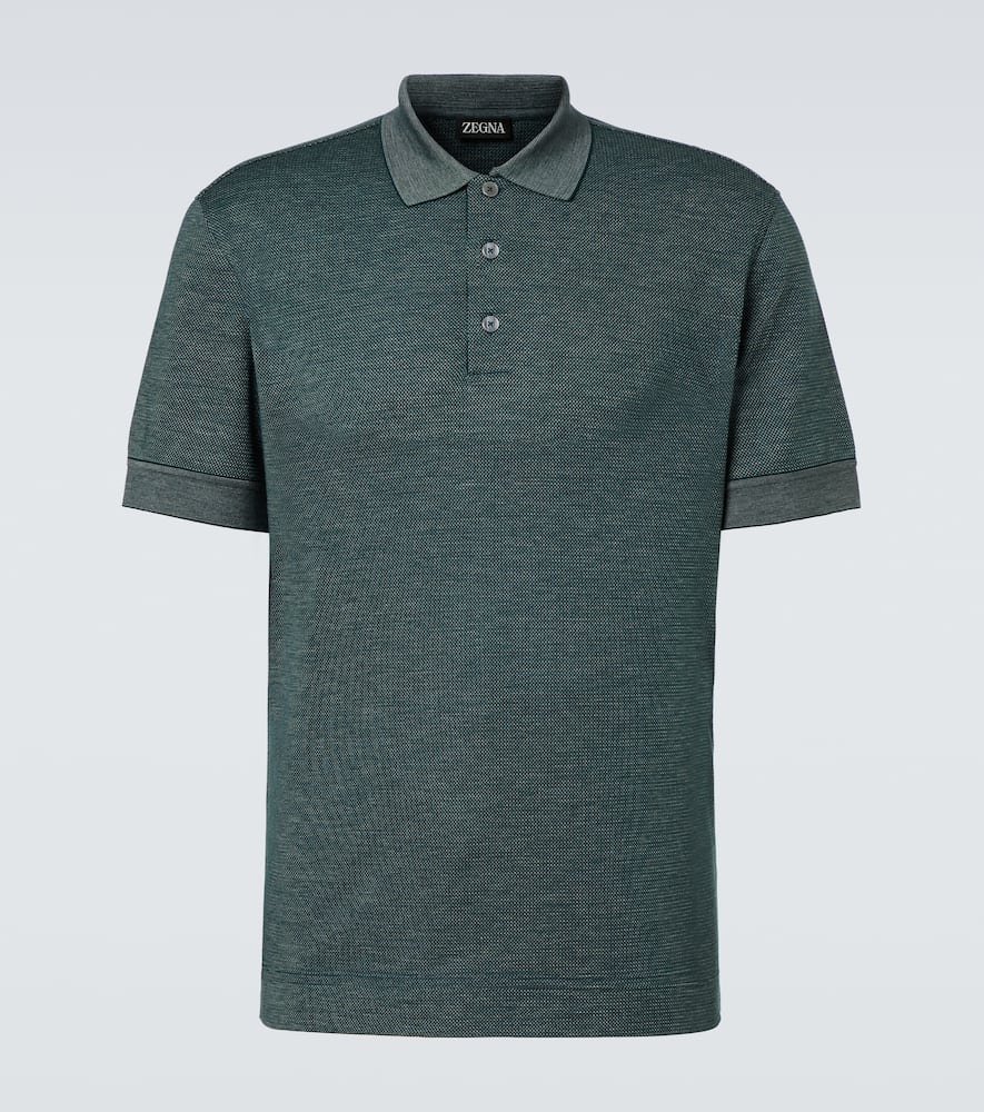 Хлопковая и шёлковая поло Zegna, Dark Green
Хлопковая и шёлковая поло Zegna, Dark Green