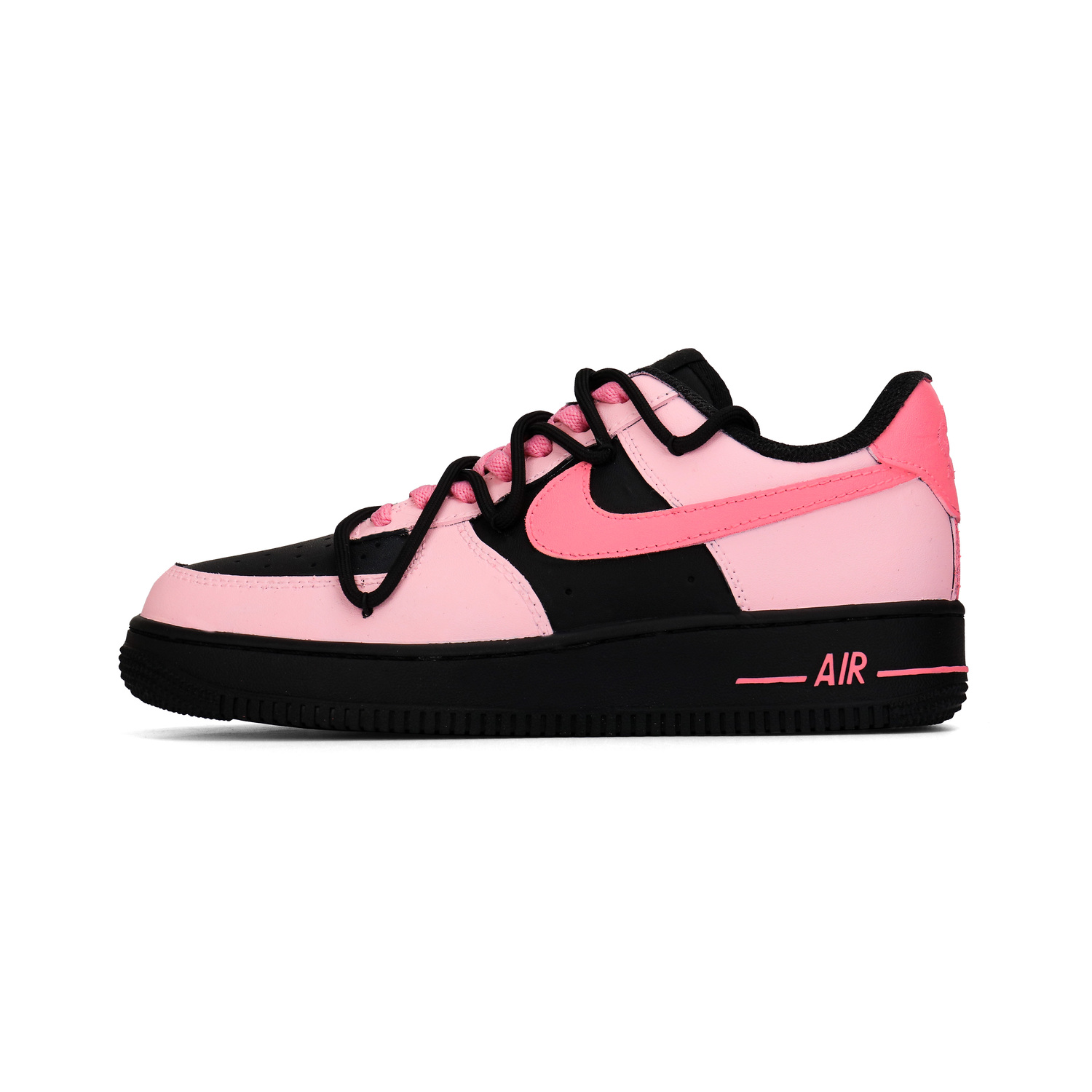 Nike Air Force 1 Fuchsia Cushioning, износостойкие низкие скейтборд-кроссовки Unisex черные розовые
Nike Air Force 1 Fuchsia Cushioning, износостойкие низкие скейтборд-кроссовки Unisex черные розовые