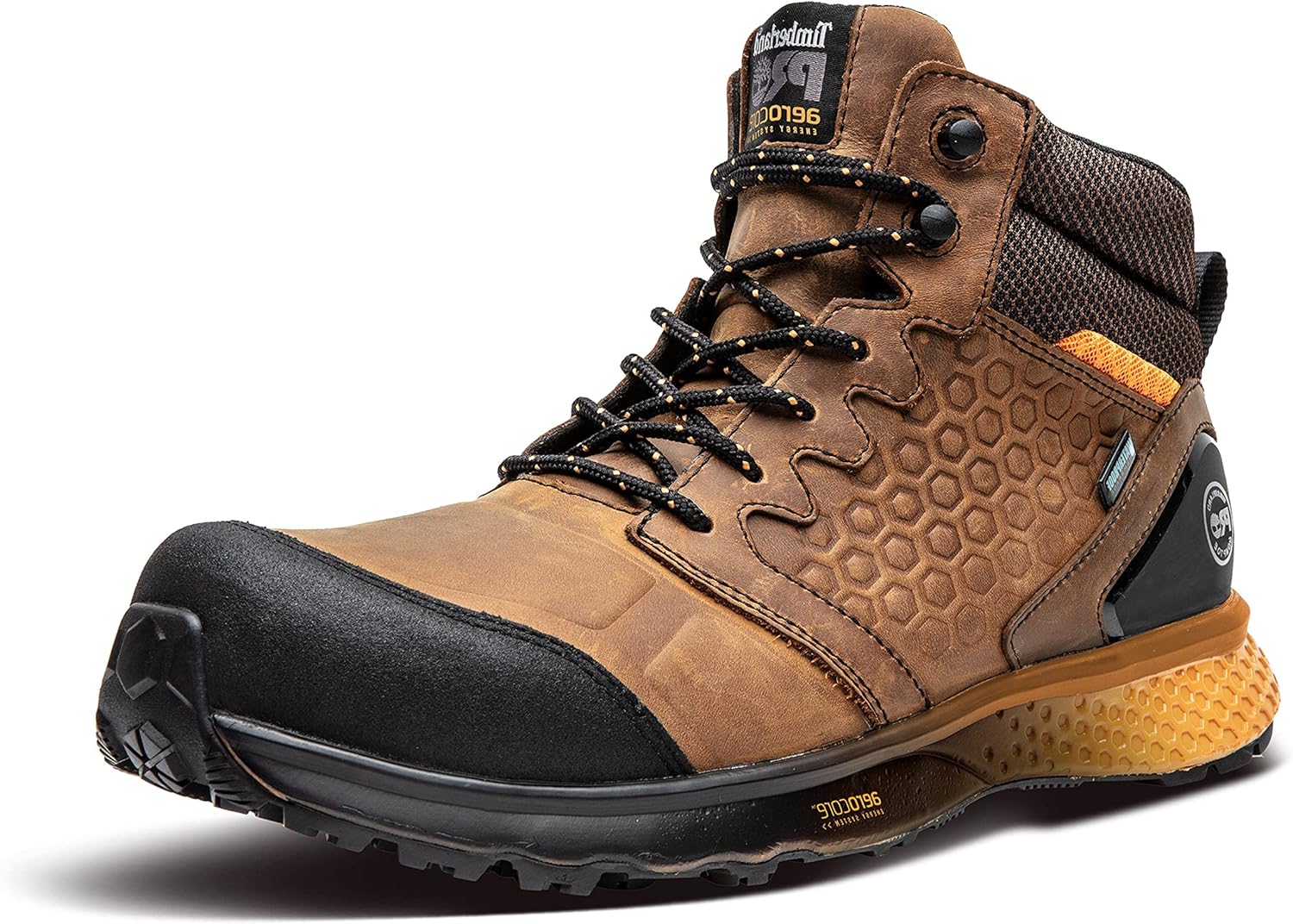 Рабочие ботинки Timberland PRO для мужчин Reaxion Athletic Hiker с водонепроницаемым композитным носком, коричневый/оранжевый
Рабочие ботинки Timberland PRO для мужчин Reaxion Athletic Hiker с водонепроницаемым композитным носком, коричневый/оранжевый