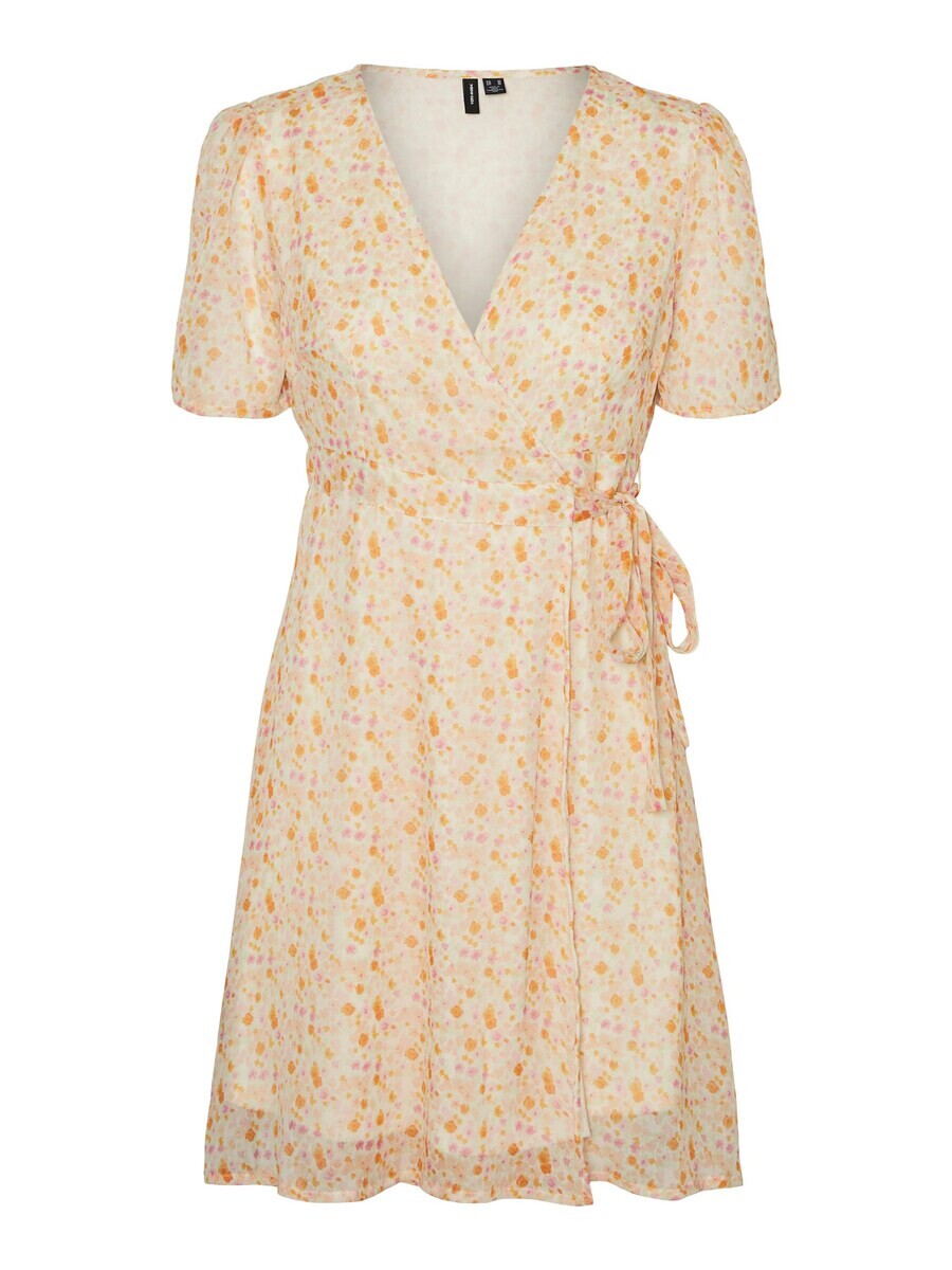 Мини платье VERO MODA Dress SMILLA, натуральный белый 
Мини платье VERO MODA Dress SMILLA, натуральный белый