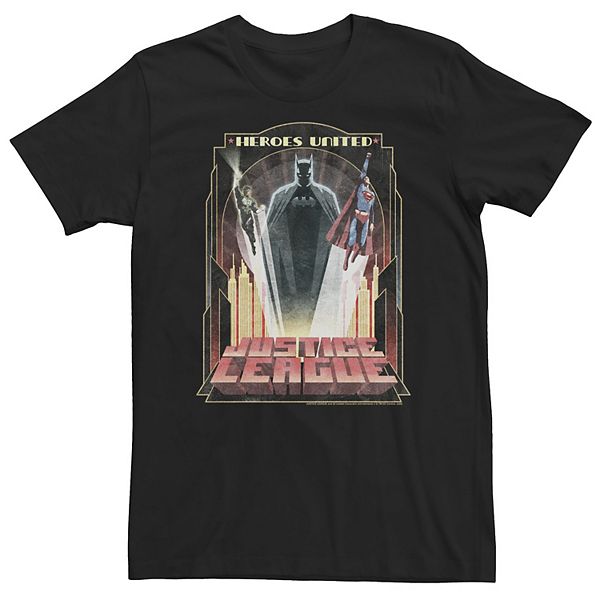 Футболка Big & Tall DC Comics Justice League Heroes United City Poster Licensed Character
Футболка Big & Tall DC Comics Justice League Heroes United City Poster Licensed Character