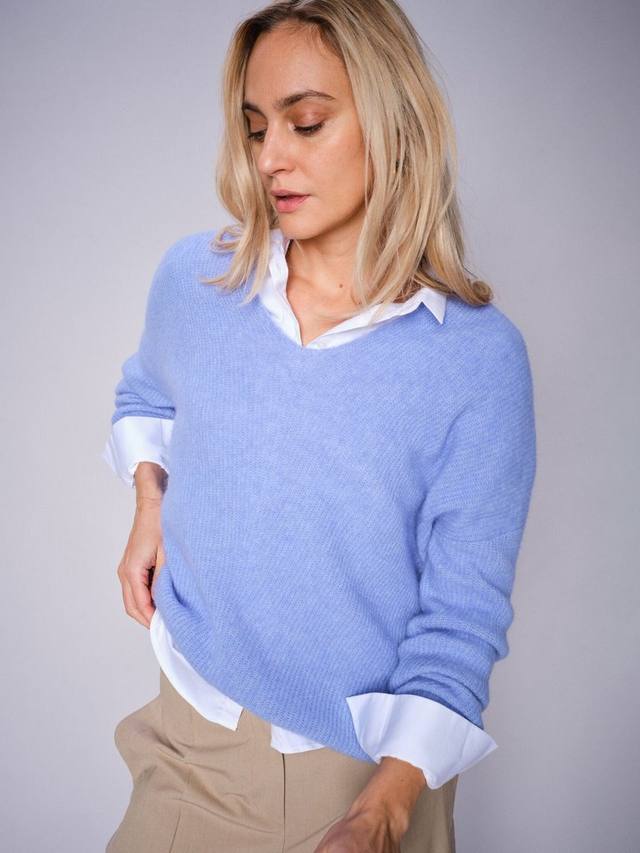 Джемпер из смеси шерсти thora alpaca с v-образным вырезом MOS MOSH, средний синий
Джемпер из смеси шерсти thora alpaca с v-образным вырезом MOS MOSH, средний синий