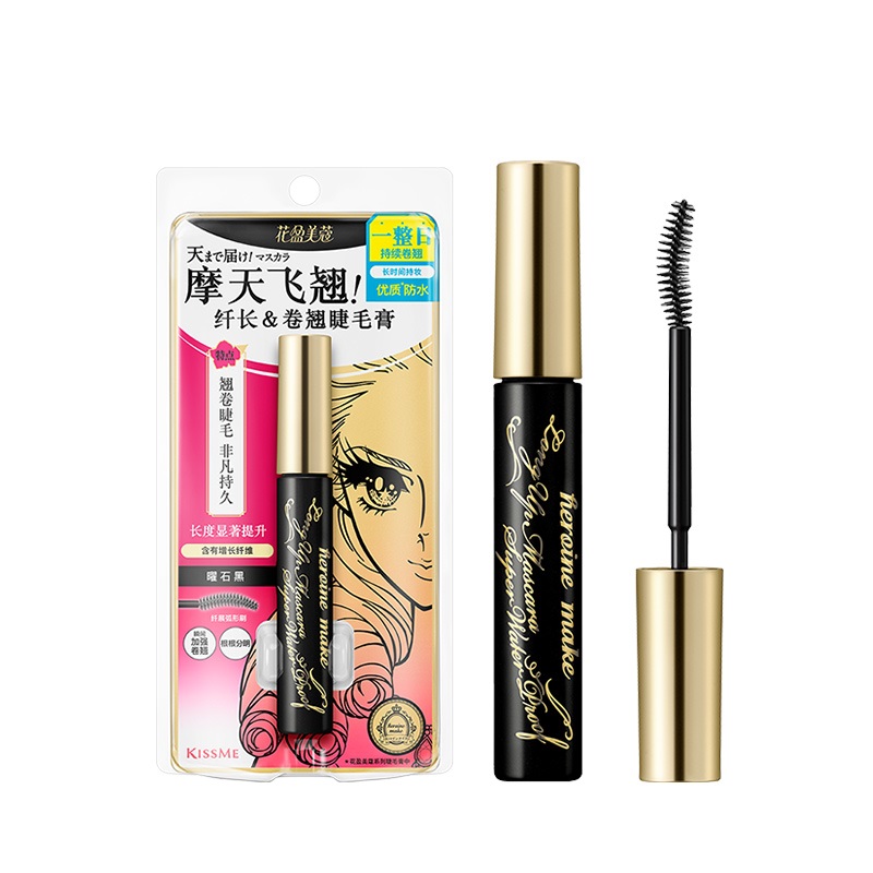 Тушь для ресниц удлиняющая и объемная, несмываемая, подкручивающая, моделирующая, быстросохнущая, 6 г KISSME
Тушь для ресниц удлиняющая и объемная, несмываемая, подкручивающая, моделирующая, быстросохнущая, 6 г KISSME