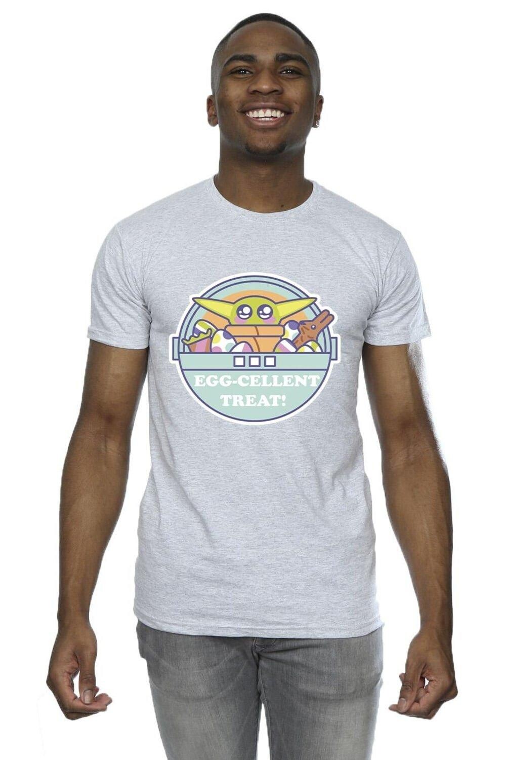 Пасхальная футболка Mandalorian Eggcellent Star Wars, серый
Пасхальная футболка Mandalorian Eggcellent Star Wars, серый