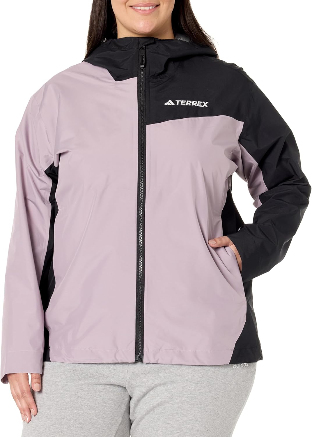 Женская куртка-дождевик Adidas Terrex Multi 2.5-слойная водонепроницаемая, сиреневый
Женская куртка-дождевик Adidas Terrex Multi 2.5-слойная водонепроницаемая, сиреневый