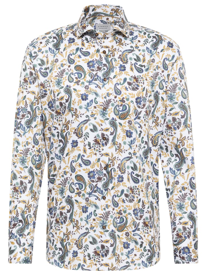 Рубашка MODERN FIT горчично-желтого цвета Eterna
Рубашка MODERN FIT горчично-желтого цвета Eterna