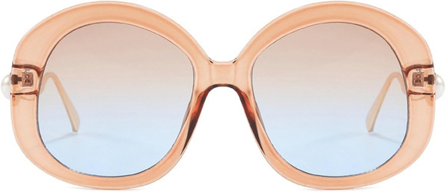 Роскошные дизайнерские солнцезащитные очки большого размера для женщин, модные круглые ретро-солнцезащитные очки с градиентом, женские солнцезащитные очки с жемчужным блеском mincl, C4
Роскошные дизайнерские солнцезащитные очки большого размера для женщин, модные круглые ретро-солнцезащитные очки с градиентом, женские солнцезащитные очки с жемчужным блеском mincl, C4