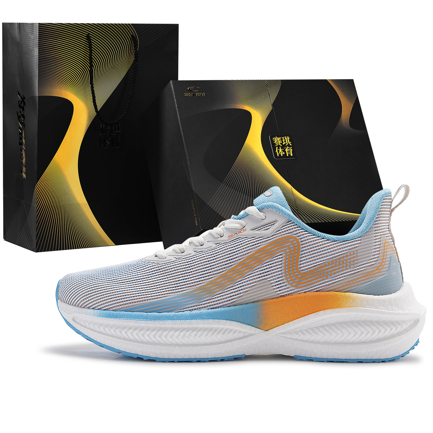 SAIQI Низкие суперкритические беговые кроссовки Unisex Пыльный голубой - Пыльный голубой (Обсидиановый черный), цвет Dusty Blue (Obsidian Black)
SAIQI Низкие суперкритические беговые кроссовки Unisex Пыльный голубой - Пыльный голубой (Обсидиановый черный), цвет Dusty Blue (Obsidian Black)