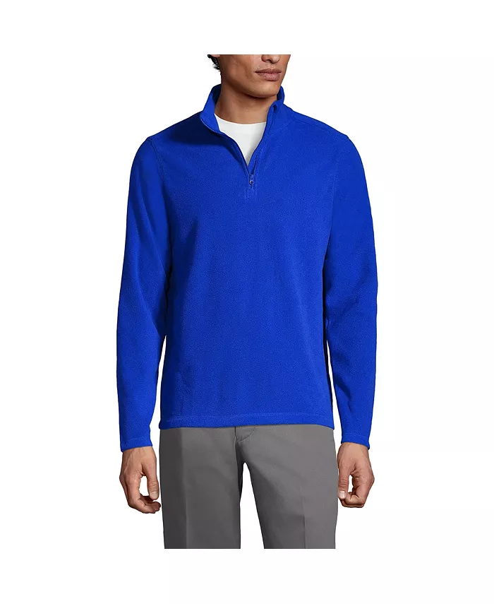 Мужская легкая флисовая толстовка с молнией на четверть Lands' End, синий
Мужская легкая флисовая толстовка с молнией на четверть Lands' End, синий