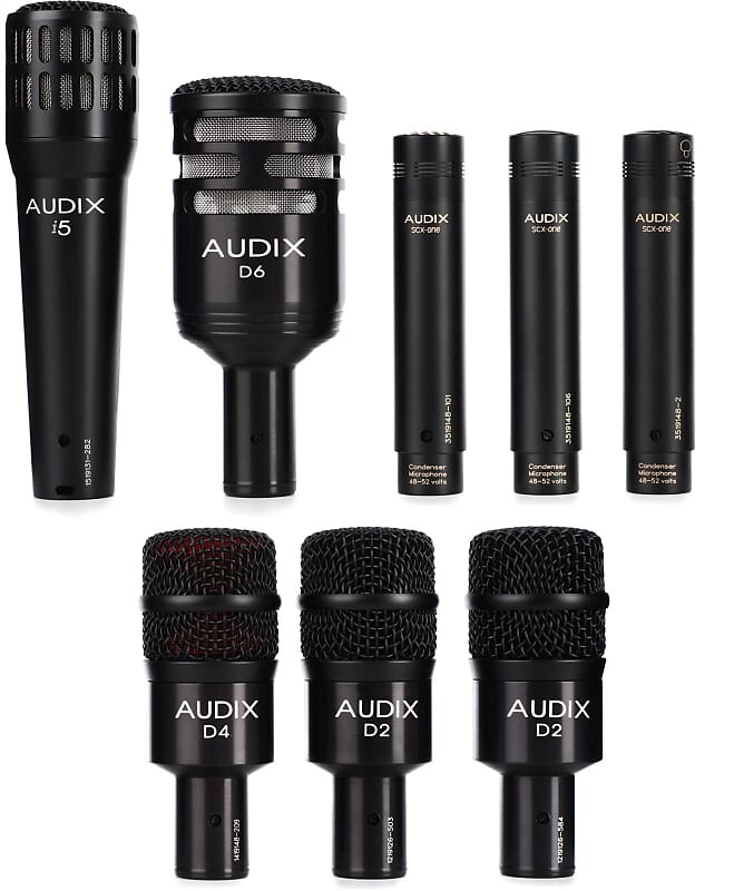 Комплект микрофонов Audix DP Elite 8 8-Piece Drum Microphone Package
Комплект микрофонов Audix DP Elite 8 8-Piece Drum Microphone Package