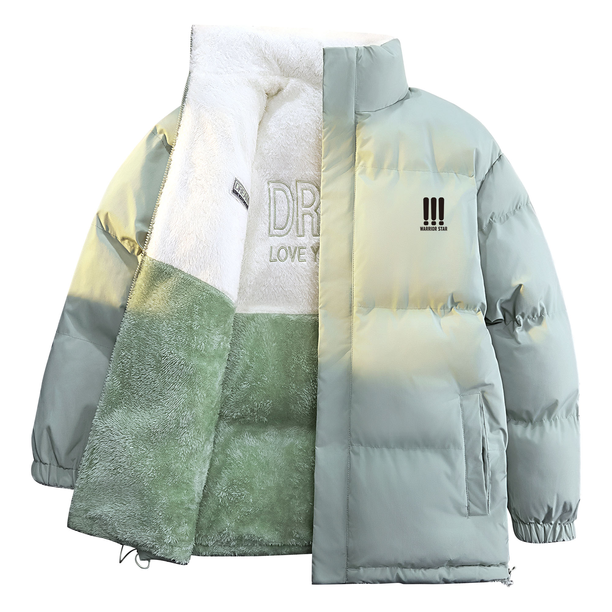 Пуховик Unisex WARRIOR, matcha зеленый
Пуховик Unisex WARRIOR, matcha зеленый