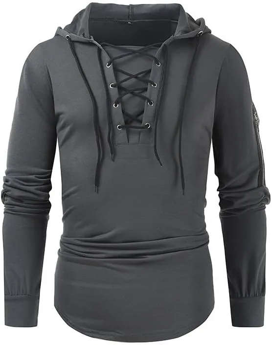 Мужская модная толстовка с капюшоном на шнурках и карманом-молнией LUORUAN
Мужская модная толстовка с капюшоном на шнурках и карманом-молнией LUORUAN